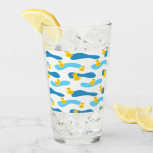 Copo De Pint Padrão de Pato de Borracha Amarelo