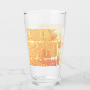 Copo De Pint padrão de pedra e tijolo abstrato brilhante