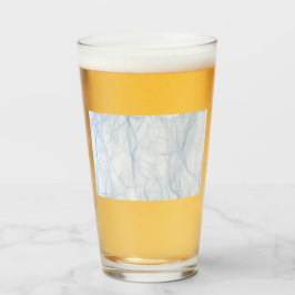 Copo De Pint Padrão de Sombra Azul