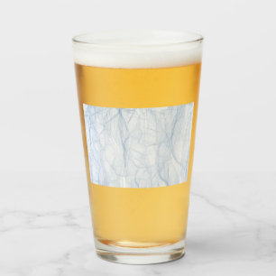 Copo De Pint Padrão de Sombra Azul