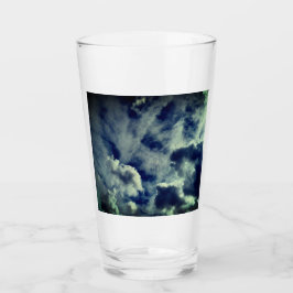 Copo De Pint Padrão nas nuvens