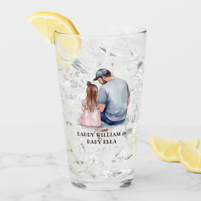 Copo De Pint Padre e Filha Bond (7) (Gelo frontal)