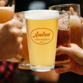 Copo De Pint Padrinho de casamento de Casamento Estrilizado Lar