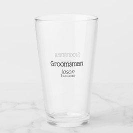 Copo De Pint padrinho de casamento festa de solteira adicionar 
