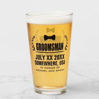 Copo De Pint Padrinho de casamento Personalizado