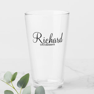Copo De Pint Padrinho de casamento Personalizado de Script Mode