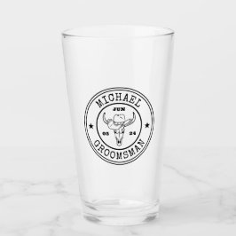 Copo De Pint Padrinhos de casamento Personalizados do Logotipo 
