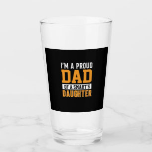 Copo De Pint Pai De dia de os pais De Uma Filha Inteligente