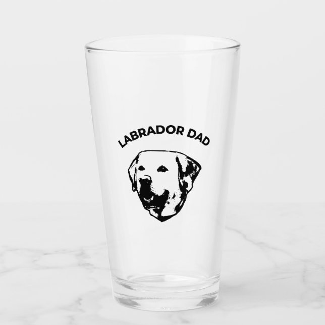Copo De Pint Pai Labrador (Frente)