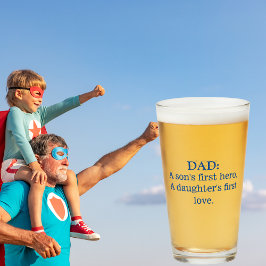 Copo De Pint Pai: Primeiro Herói de um Filho, Primeiro Amor de