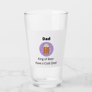 Copo De Pint Pai Rei de Cerveja
