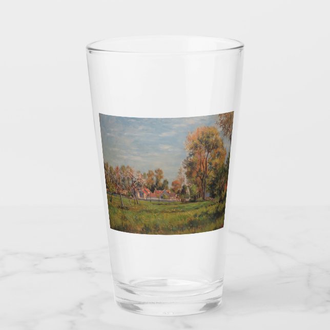 Copo De Pint Paisagem ao redor de Lagny, França (Paisagem Rural (Frente)