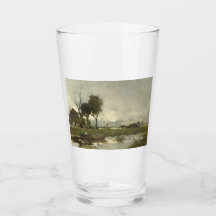 Paisagem de outono (Arte Neerlandesa Vintage) (Paí