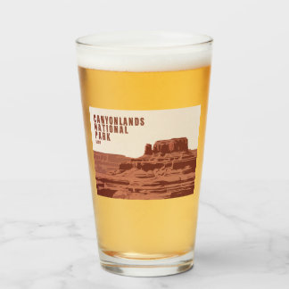 Copo De Pint Paisagem Mínima do Parque Nacional de Canyonlands