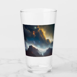 Copo De Pint Paisagem Nublada