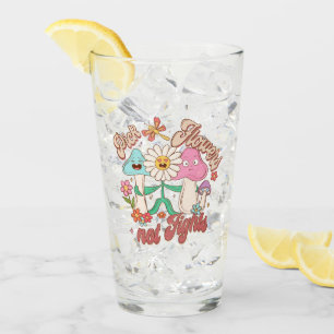 Copo De Pint Palhetas, Não Lutas Cogumelo e Floral