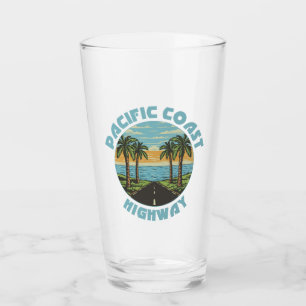 Copo De Pint Palmeiras da costa do Pacífico