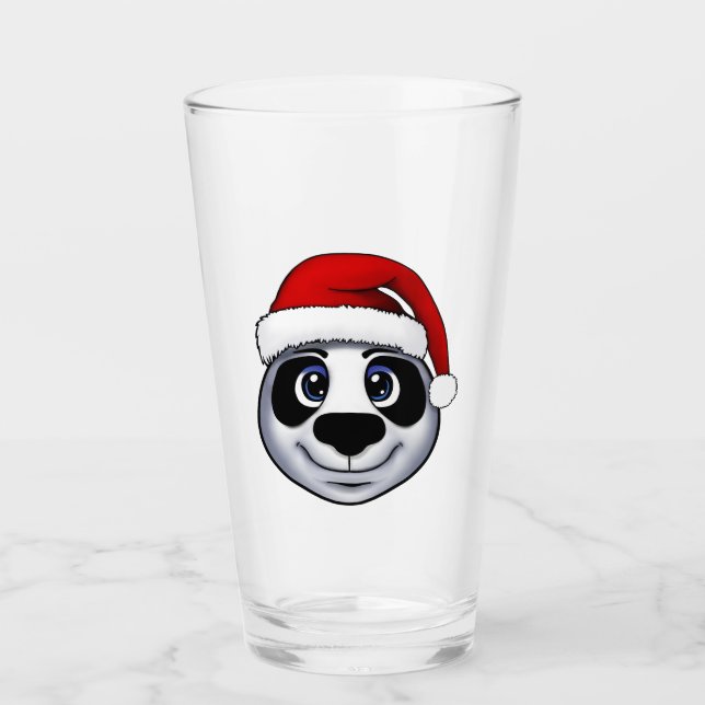 Copo De Pint Panda Natal (Frente)