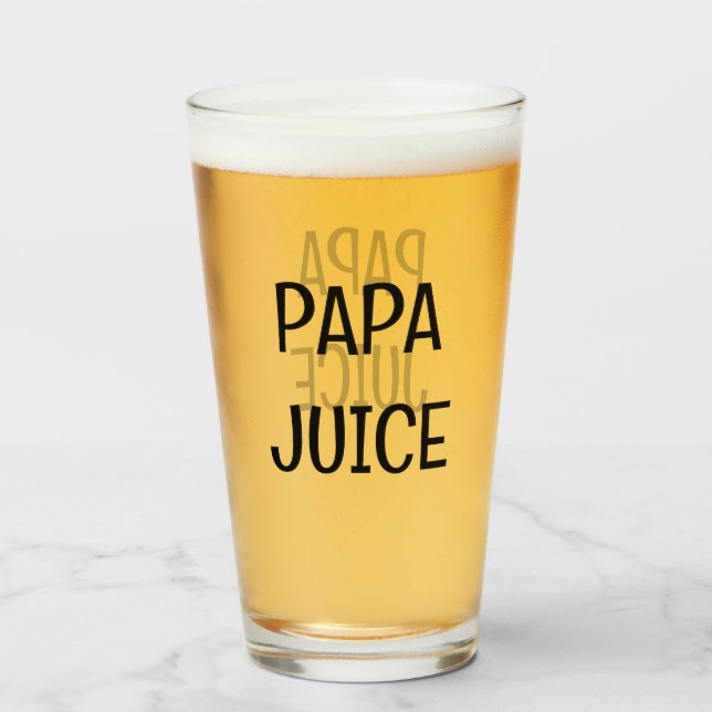Copo De Pint Papa Juice (Frente (Preenchido))