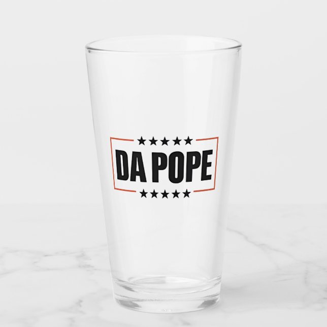 Copo De Pint Papa Leão XIV Igreja Cristã Do Papa (Frente)