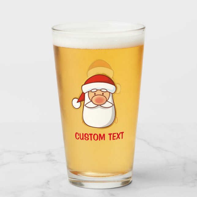 Copo De Pint Papai noel (Frente (Preenchido))