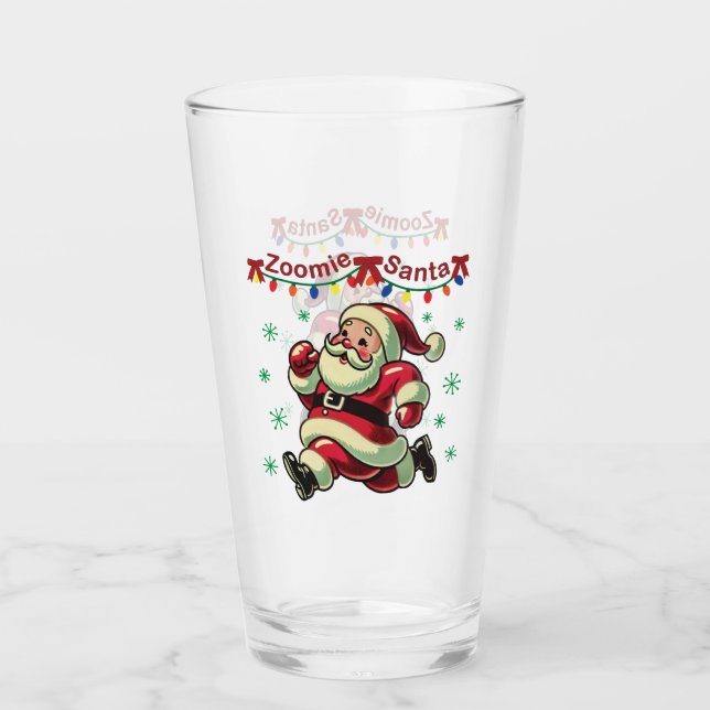 Copo De Pint Papais noeis Zoomie Natal (Frente)