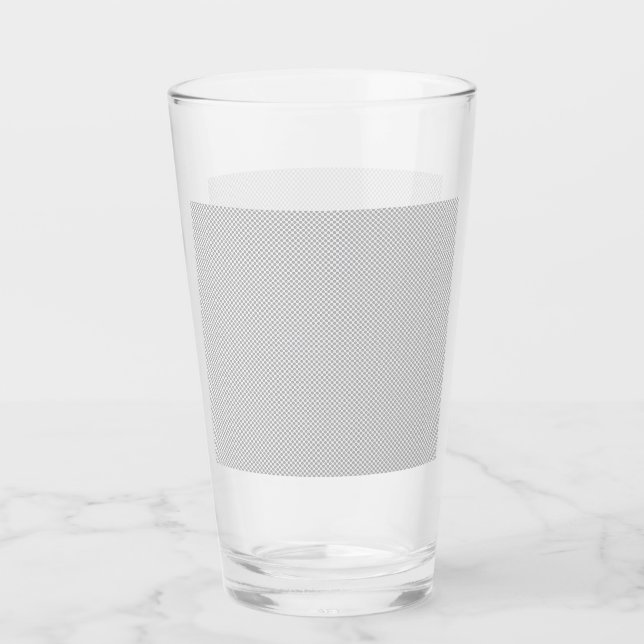 Copo De Pint Papel de Presente de Natal Cinza Moderno (Frente)