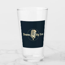 Para Baixo Por Dez Pint Glass