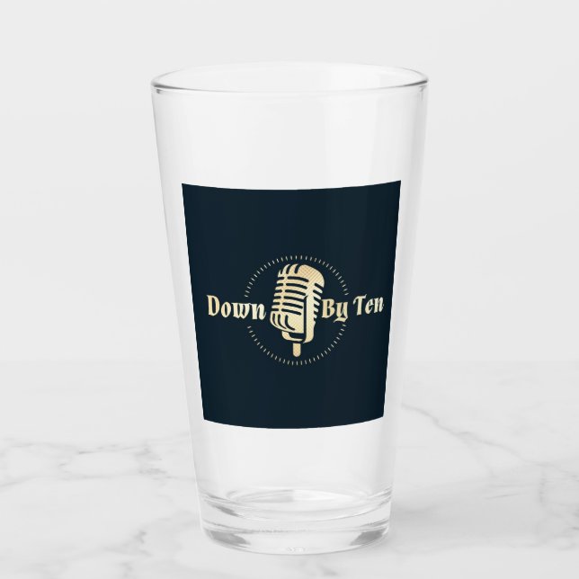 Copo De Pint Para Baixo Por Dez Pint Glass (Frente)