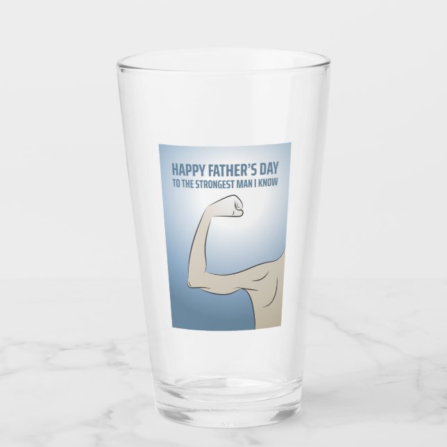 COPO DE PINT PARA O HOMEM MAIS FORTE QUE EU CONHEÇO (Frente)