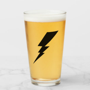 Copo De Pint Parafuso de raio preto