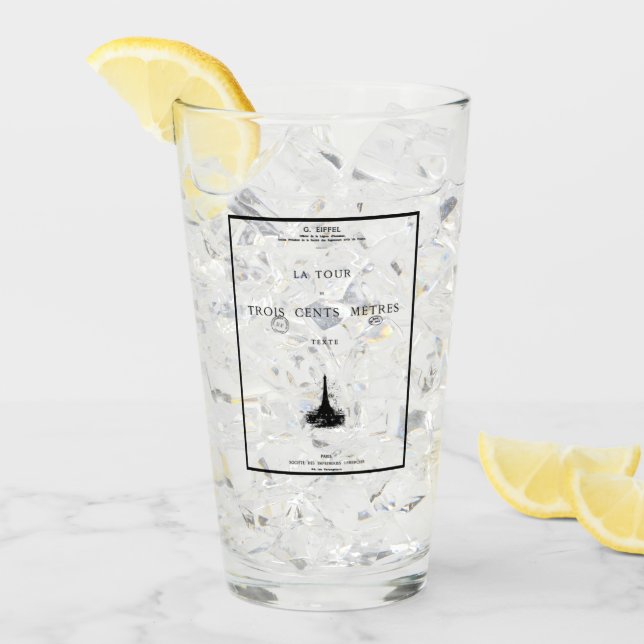 Copo De Pint Paris La Tour Eiffel Eiffelturm Eiffel tower (Gelo frontal)