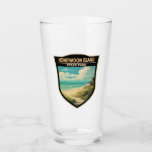 Copo De Pint Parque Estadual das Ilhas Honeymoon, Florida Viage<br><div class="desc">Parque Estadual da Ilha de Honeymoon vetor trabalho de arte design. Parte de uma corda de ilhas de barreira espumante no Golfo do México ao largo da costa oeste da Flórida.</div>