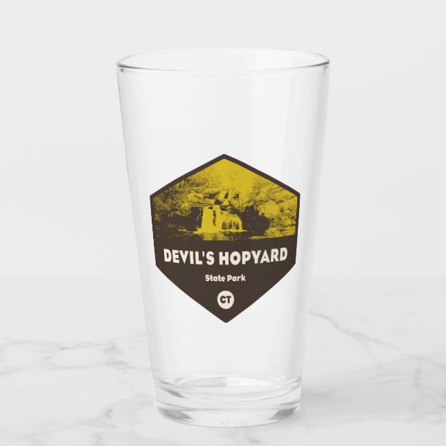 Copo De Pint Parque Estadual de Hopyard, Connecticut (Frente)