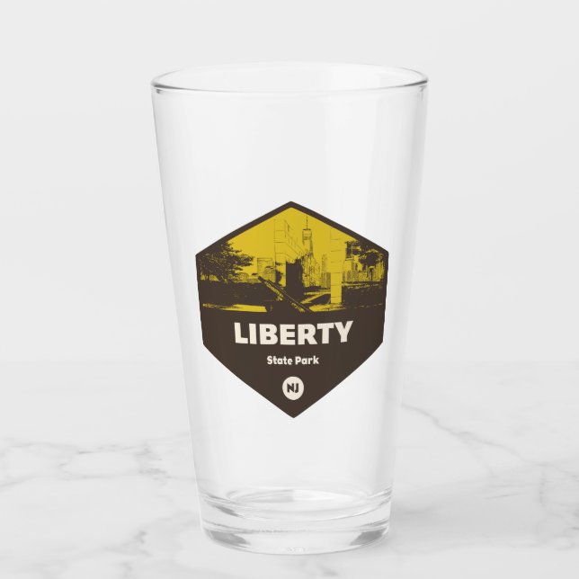 Copo De Pint Parque Estadual Liberty Nova Jersey (Frente)