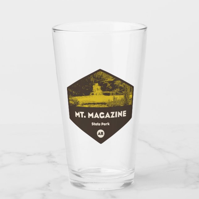 Copo De Pint Parque Estadual Mount Magazine Arkansas (Frente)