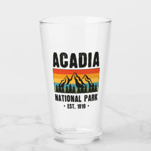 Copo De Pint Parque Nacional Acadia, Maine Retro Vintage