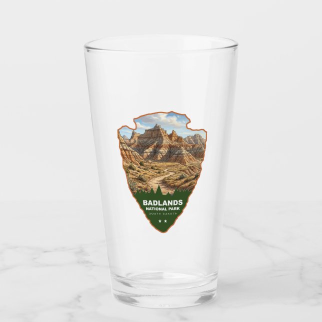 Copo De Pint Parque Nacional Badlands Arrowhead (Frente)