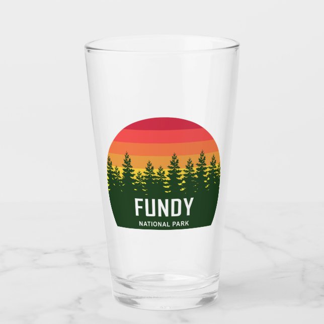 Copo De Pint Parque Nacional Fundy (Frente)