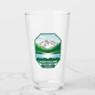 Copo De Pint Parque Nacional Vulcânico Lassen - Emblema Retroat
