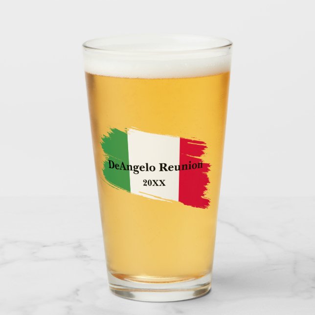 Copo De Pint Partido Italiano (Frente (Preenchido))