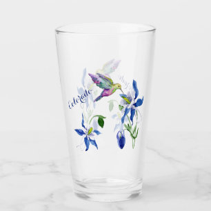 Copo De Pint Pássaro Huminhoso Azul Columbino