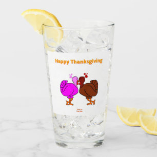 Copo De Pint Passion Glass Tumbler de Ação de Graças