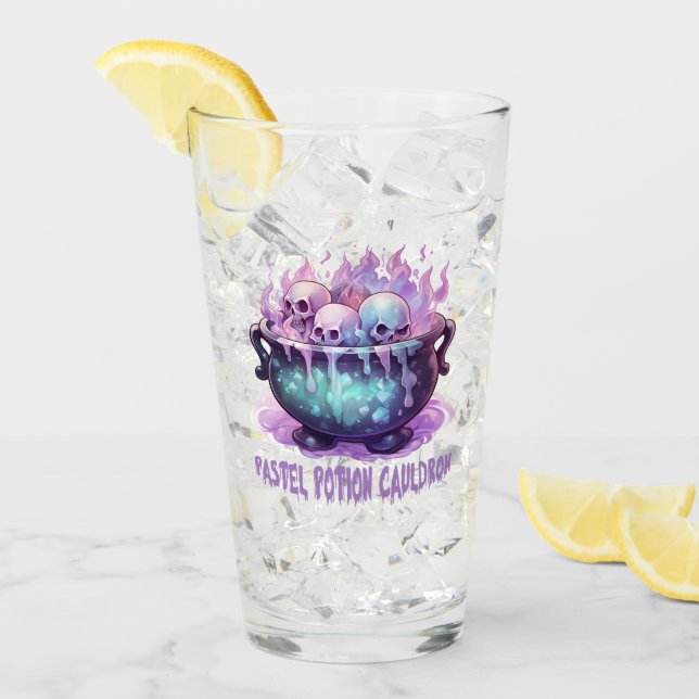 Copo De Pint Pastel Potion Cauldron (Gelo frontal)