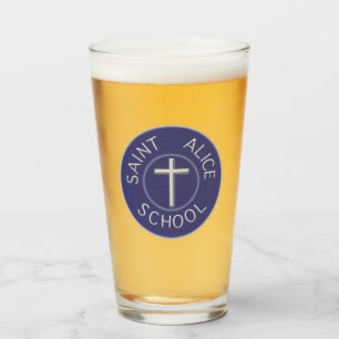 Copo De Pint Patch Tradicional da Faculdade de Alice santo