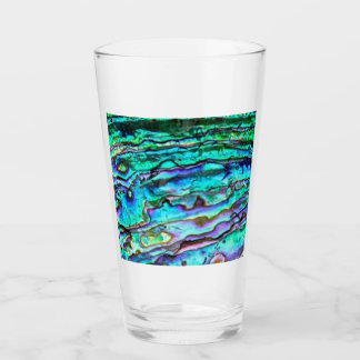 Copo De Pint Paua Shell Abalone Glass tumbler
