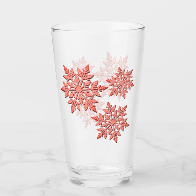Copo De Pint Peachy Snowflake (Frente)