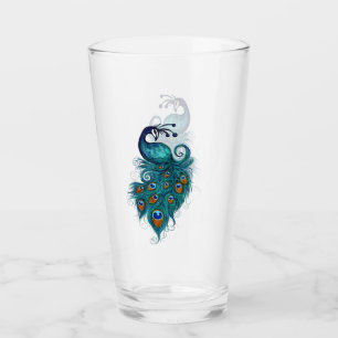 Copo De Pint Peacock Feather Teal Peacocks