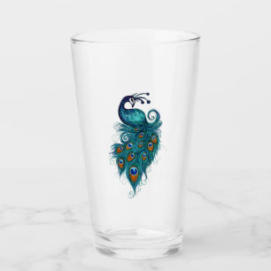 Copo De Pint Peacock Feenas Art