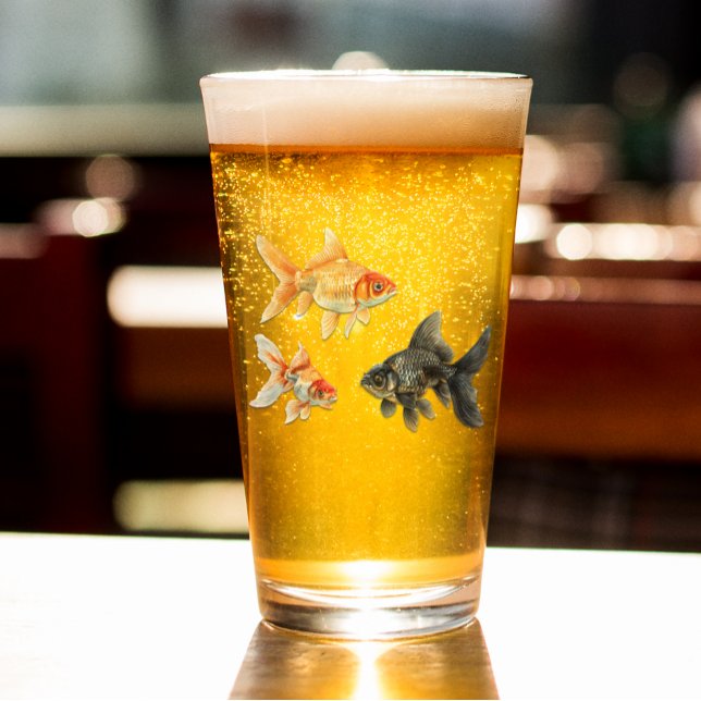 Copo De Pint Peixe-gato-doce Engraçado (Criador carregado)